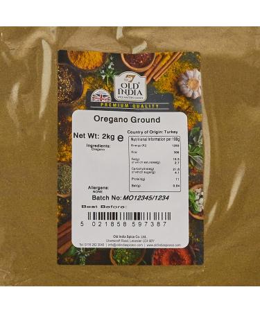 Old India Oregano Ground 2kg - Premium Quality Seasoning for Culinary Delights - Buy Online on GoSupps.com