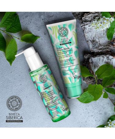 Natura Siberica Polar White Birch Pore Minimizing Face Mask - Enhance Your Skin's Glow & Minimize Pores | International Shipping Available - Buy Online on GoSupps.com