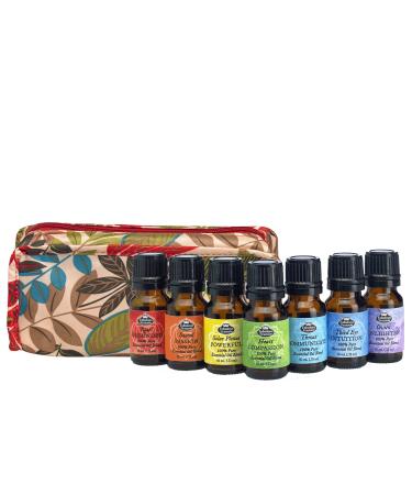 Fabulous Frannie Chakra Gift Pack Pure Essential Oil Blends 7/10ml Includes Travel Case