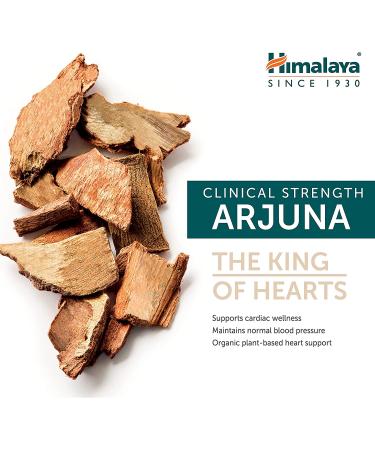 Himalaya Arjuna 60 Caplets - Heart Health & Blood Pressure Support - Buy Online on GoSupps.com