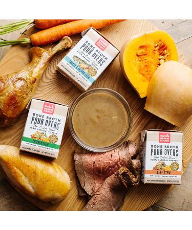 Honest Kitchen Bone Broth Pour Oversâ„¢ for Dogs - Chicken Stew, 12 Pack (5.5 oz Each) - Buy Online on GoSupps.com