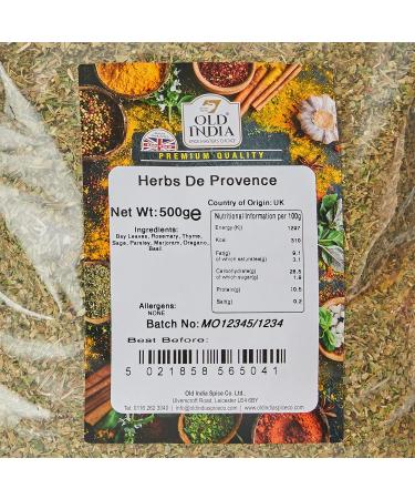 Old India Herbs De Provence 500g - Authentic Blend for Culinary Delights - Buy Online on GoSupps.com