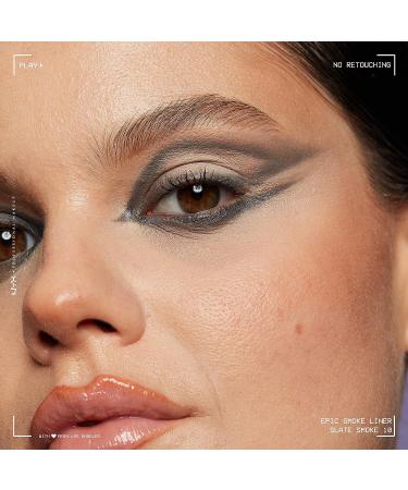 NYX Epic Smoke Liner - Slate Smoke (Gray) - Vegan Smokey Eyeliner - Buy Online on GoSupps.com