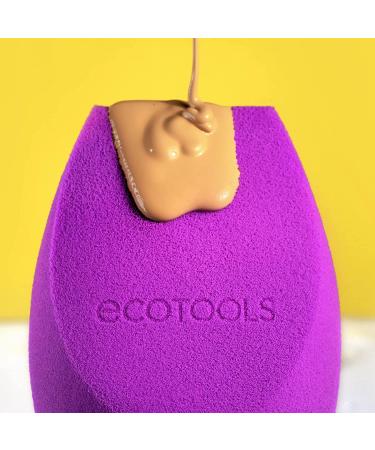 EcoTools Bioblender Makeup Sponge Duo - Natural Beauty Sponges for Liquid & Cream Products - Foundation & Concealer Blending Sponges - Cruelty Free & Vegan - 2 Count - Buy Online on GoSupps.com