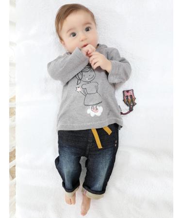 Sigikid Baby Girls' Black Denim Jeans - Size 7 5/8 Blue - Buy Online on GoSupps.com