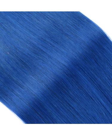Buy Blue Tape-In Hair Extensions - 70cm - 100% Remy Real Hair - 60 Tresses | Novon Hair Extensions - Buy Online on GoSupps.com