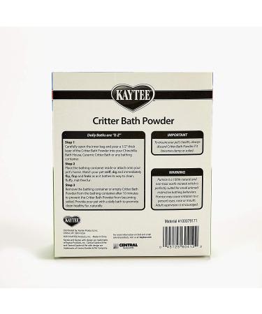 Kaytee Critter Bath Powder for Small Pets - Natural Dusting Powder for Optimal Pet Hygiene - Buy Online on GoSupps.com