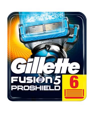 Gilette Fusion5 ProShield Shower Razor Blades 6 Pack