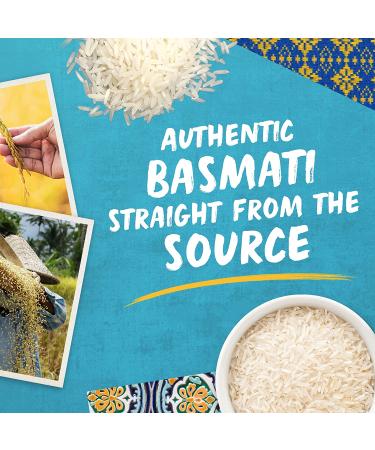 Tilda Pure Basmati Rice - Premium 10lb Aromatic White Rice in Resealable Bag - Buy Online on GoSupps.com
