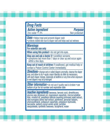 Balmex Complete Protection Baby Diaper Rash Cream - 4 Ounce with Zinc Oxide & Soothing Botanicals - Buy Online on GoSupps.com
