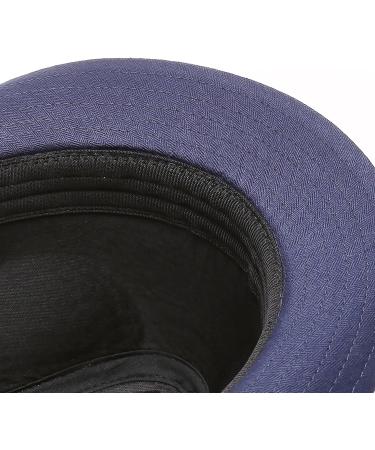 Classic 100% Cotton Twill Fedora Hat - Navy, Large-X-Large - Buy Online on GoSupps.com