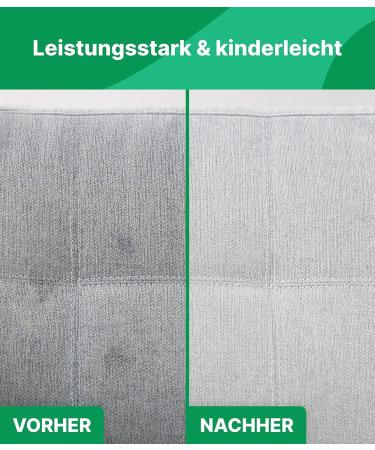 Emma Gr n Upholstered Cleaner for Sofa Couch & Car Seats | 500ml Anti-Smell Spray & Upholstery Brush | Sustainable Upholstery Cleaning Solution - Buy Online on GoSupps.com
