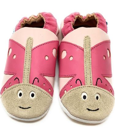 MiniFeet Premium Soft Leather Baby Shoes - Buy 4 Pairs, Get 1 Free! - Toddler Shoes for 0-6 Months to 4-5 Years - Butterfly Design - Buy Online on GoSupps.com