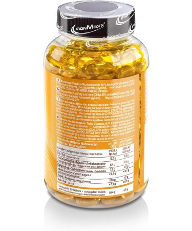 Ironmaxx 1100mg CLA Capsules - Pack of 130 Capsules - Buy Online on GoSupps.com
