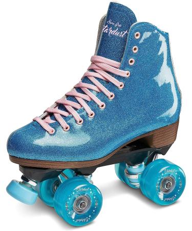 Sure-Grip Stardust Glitter Roller Skate - Black (Men's 7 / Women's 8) - Buy Online on GoSupps.com