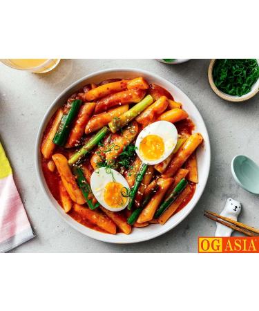 Yopokki Rice Cake Double Pack - Sweet & Sour Korean Instant Tteokbokki 2x140g | OG Asia - Buy Online on GoSupps.com