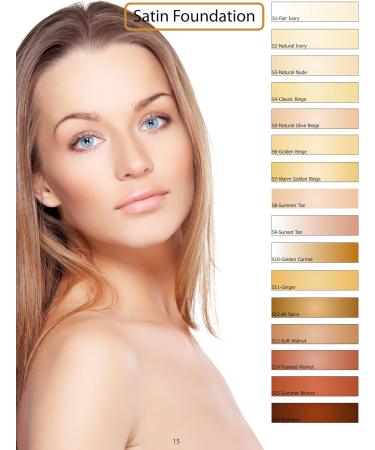 Two(2) Glam Air Airbrush Foundation Makeup S4 Classic Beige & S5 Natural Olive Beige in Satin Finish 0.25oz Bottles(Normal to Dry Skin) - Buy Online on GoSupps.com