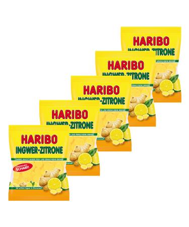 HARIBO Haribo 5 x Ginger Lemon Gummies in Bag