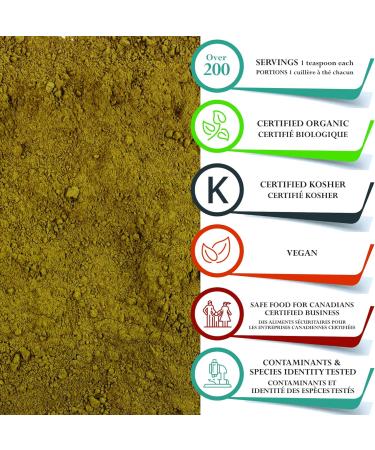 Foothills Naturals Triphala Powder Organic - 1 Pound / 454g Rejuvenating Tonic 200+ Servings - Buy Online on GoSupps.com