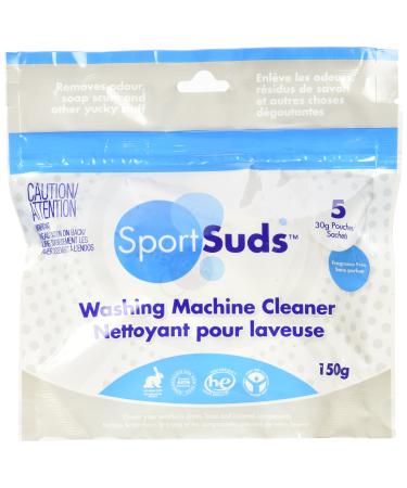 Sport Suds Washing Machine Cleaner, 5 Pouch