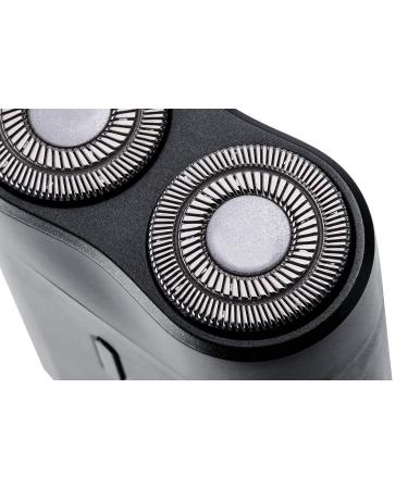 MetroMan Pilot Beard Trimmer | Cordless Waterproof Electric Razor for Men | Flexible Head Wet & Dry Rotary Shaver | Travel-Friendly & USB Rechargeable - Buy Online on GoSupps.com