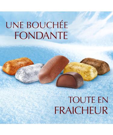 Lindt - Bo te Cadeau LES PYR N ENS Edition Silver - Assortiment de Chocolats au Lait et Noirs - Frais et Fondants - Id al pour No l 204g Edition Silver 204g - Buy Online on GoSupps.com