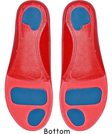 KidSole Red Orthotic Sports Insole for Active Children | Lightweight Arch Support (US Kids Sizes 4-6 - 24 CM) - Buy Online on GoSupps.com