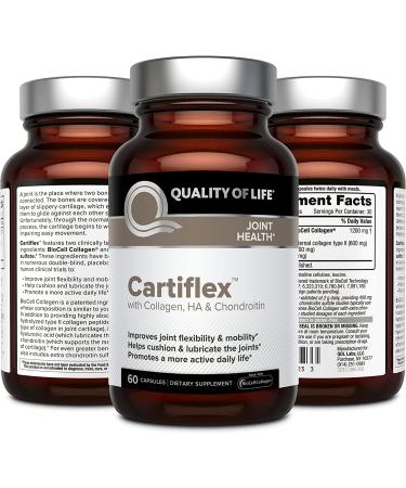 Cartiflex 60 Capsules - Quality of Life Labs for Joint Support & Mobility - Buy Online on GoSupps.com
