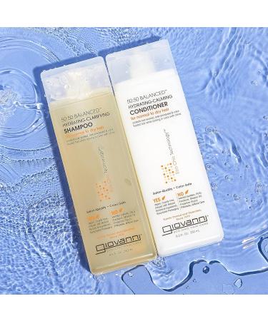 Buy GIOVANNI ECO CHIC 50:50 Balanced Hydrating-Calming Conditioner - 128 oz | Sulfate Free Paraben Free Color Safe pH Balanced for Over-Processed Hair | International Shipping Available - Buy Online on GoSupps.com
