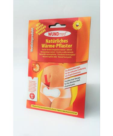 Cyer 10 pieces of heat patch for regular and period pain - long -lasting heat up to 8 hours pain relieving hypoallergenes - Maus: 22 x 9.5 cm