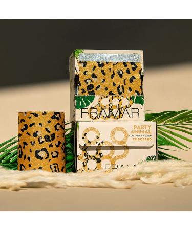 Framar Party Animal Embossed Roll Aluminum Foil Hair Foils - Medium 320 ft - Buy Online on GoSupps.com