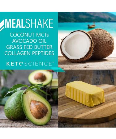 Keto Science Chocolate Cream Ketogenic Meal Shake - Energy Boosting MCTs - Supports Weight Loss - 28 Servings, 1.28 lb (Pack of 2) - Keto & Paleo Friendly - Buy Online on GoSupps.com
