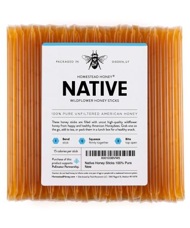 FM Native Honey Sticks (100 count)