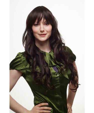 WIG ME UP 3432-2T33 | Very Long Dark Brown Mix Curly Wig with Parting - International Shipping Available - Buy Online on GoSupps.com