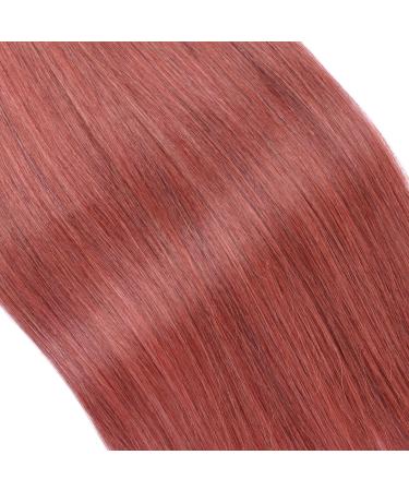 Buy #14 Red Tape-In Hair Extensions | 40cm 100% Remy Real Hair | 60 Tresses - Novon Hair Extensions - Buy Online on GoSupps.com