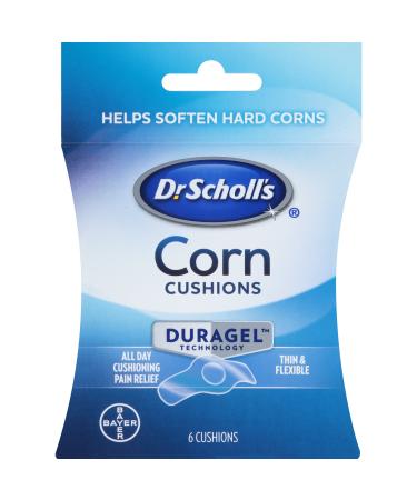Dr. Scholl's CORN REMOVERS Seal & Heal Bandage with Hydrogel Technology  6 ct // Removes Corns Fast And Provides Cushioning Protection Against Shoe Pressure And Friction For All-Day Pain Relief 6 Count (Pack of 1)