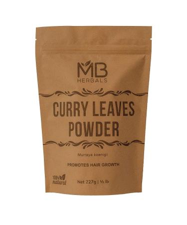 MB Herbals Curry Leaf Powder 227g | Promotes Hair Growth & Volume | Natural Thicker Hair Solution - Buy Online on GoSupps.com