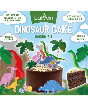 Bakedin Dinosaur Chocolate Layer Cake Baking Kit 1000 g