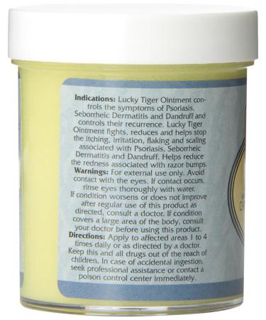 Lucky Tiger Skin Care Ointment 4oz - Soothing Solution for Skin Irritations - Buy Online on GoSupps.com