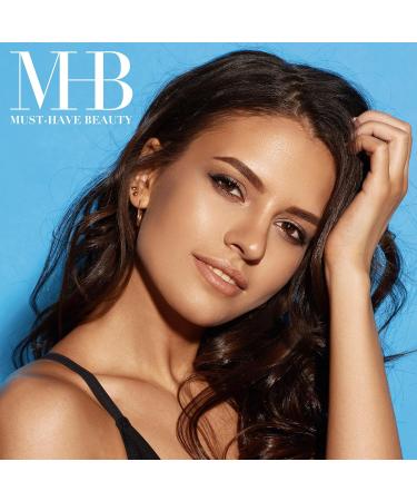 Expressions 5pc Sprinkle Confetti Makeup Brush Set - Pink Rainbow Handles Dense Bristles | Premium Makeup Brushes for Perfect Application - Buy Online on GoSupps.com