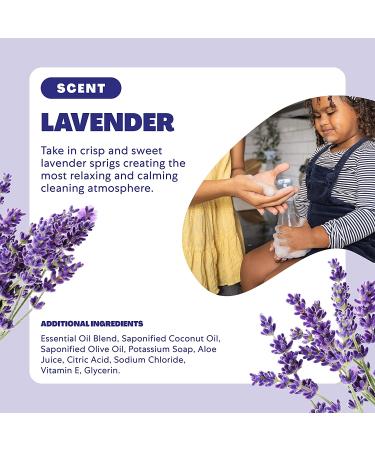 Cleansing Lavender Hand Soap Refill 3-Pack | Cleancult | Coconut-Derived, Paraben-Free, Moisturizing Aloe - Buy Online on GoSupps.com