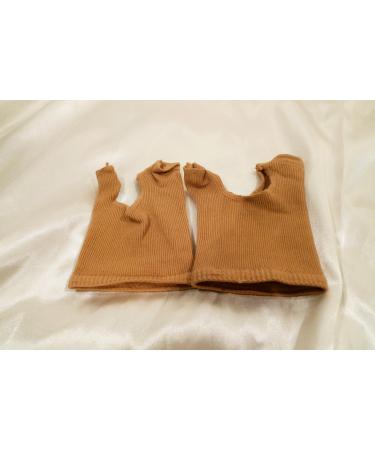 TWO PAIRS PACK Lace Poet Hallux Valgus Prevention Bunion Braces - Tan 350D