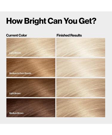 Revlon Permanent Hair Color Dye Kit - Ammonia Free & Paraben Free - 60 Platinum - 8 Oz - Buy Online on GoSupps.com