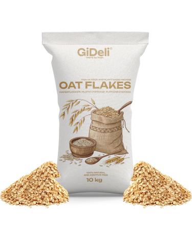 GiDeli GiDeli Oat Flakes 10 kg Delicate natural oat flakes No additives & neutral taste For porridge cereals and baking Also suitable as pet food