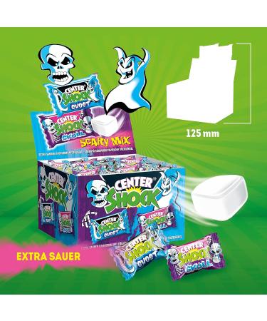 Center Shock Scary Mix - 100 Chewing Gums Box | Ideal for Birthdays Pi atas Candy Bars & School Bags - 400g - Buy Online on GoSupps.com