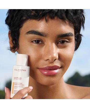 Buy Clarins NEW UV Plus Anti-Pollution SPF 50 Tinted Face Sunscreen - Medium Shade for Ultimate UV Protection | International Shipping Available - Buy Online on GoSupps.com