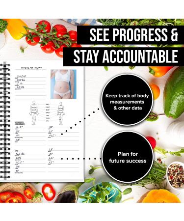 Fitness Journal for Women & Men | Food & Workout Planner for Weight Loss & Muscle Gain | Home Gym Log Book for Bodybuilding Progress | Daily Nutrition Tracker & Health Journal from NewMe - Buy Online on GoSupps.com