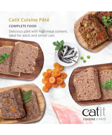 Catit Cuisine Beef P t with Carrots 95 g Cat Food Wet Cat Food Cat Food Wet Nourriture Pour Chat Cat Wet Food Chat Kitten Food Kitten Wet Food Canned Cat Food Nourriture Chat - Buy Online on GoSupps.com