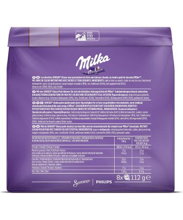  Senseo Senseo Senseo Milka Chocolate 80 Pods (Pack of 10 x 8) Purple 8 Count (Pack of 10) - Buy Online on GoSupps.com