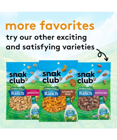 Buy Snak Club Toasted Corn with Hidden Valley Ranch Seasoning - Gluten-Free Kosher Roasted Corn Nuggets in 8.5 oz Resealable Bag - Buy Online on GoSupps.com